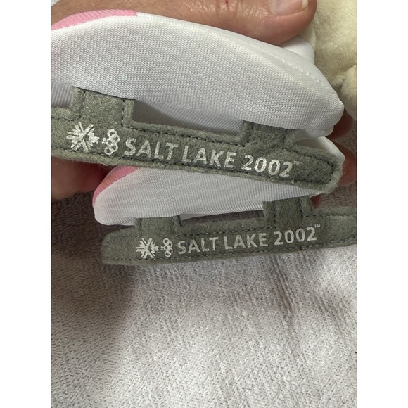 Winter Olympic Bunny Rabbit SLC 2002  Plush Toy Mascots‎ Ice Skating 9" tall USA - Picture 7 of 9